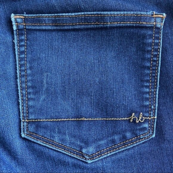 Henry & Belle Adriatic Cropped & Folded Skinny Jeans - Picture 6 of 10